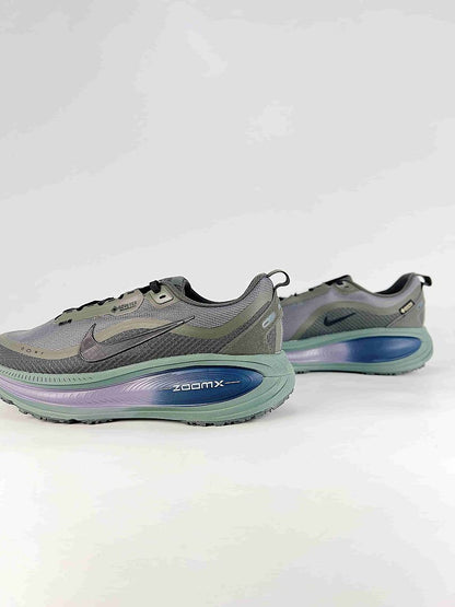 Nike Vomero 18 GTX HQE980-084 Grey Olive Blue Purple Running Sneakers