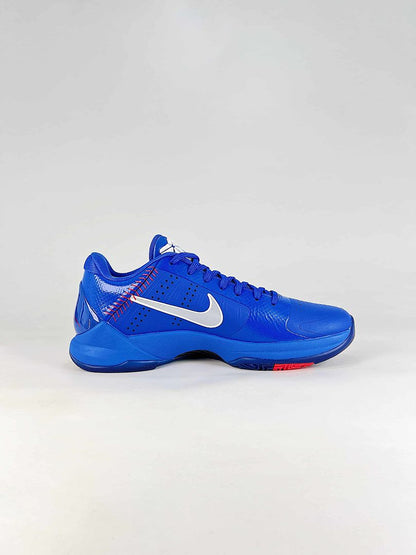 Nike Zoom Kobe 5 Royal Blue White Red Basketball Sneakers