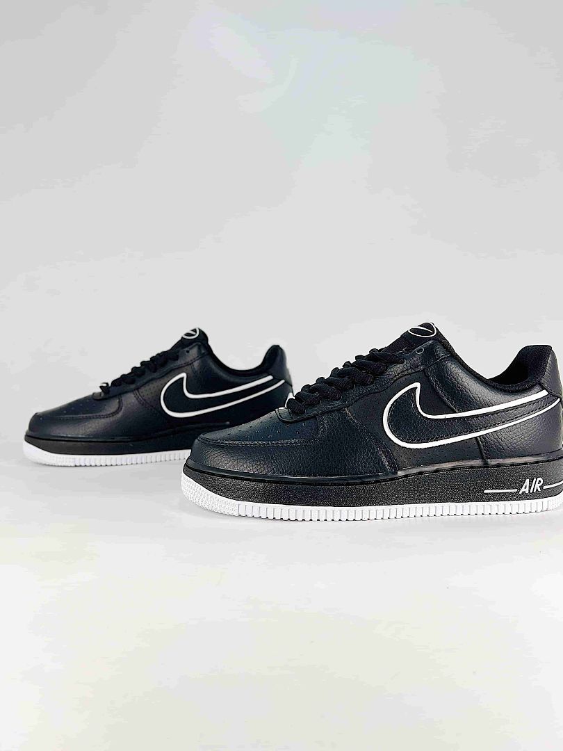 Nike Air Force 1 Low Black White Sneakers