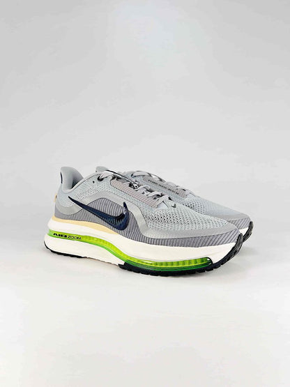 Nike Air Zoom Pegasus IR1815-012 Grey Navy Volt Running Sneakers